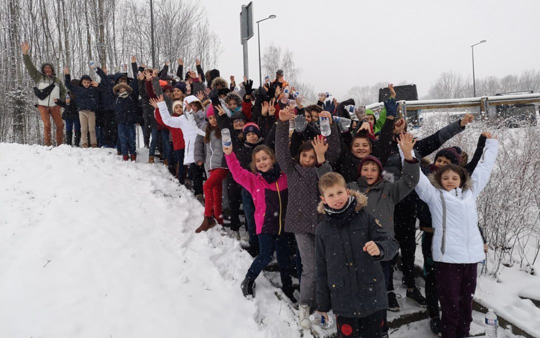 Classe de neige (2) – Première journée sous la neige