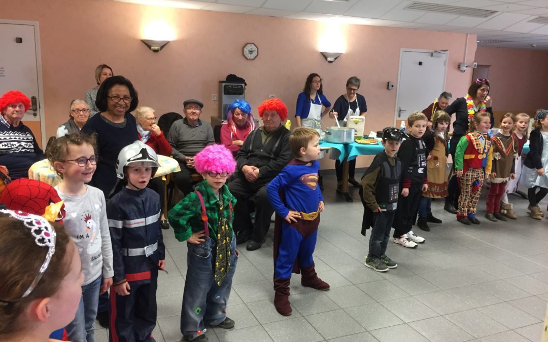 Mardi gras à l’école !