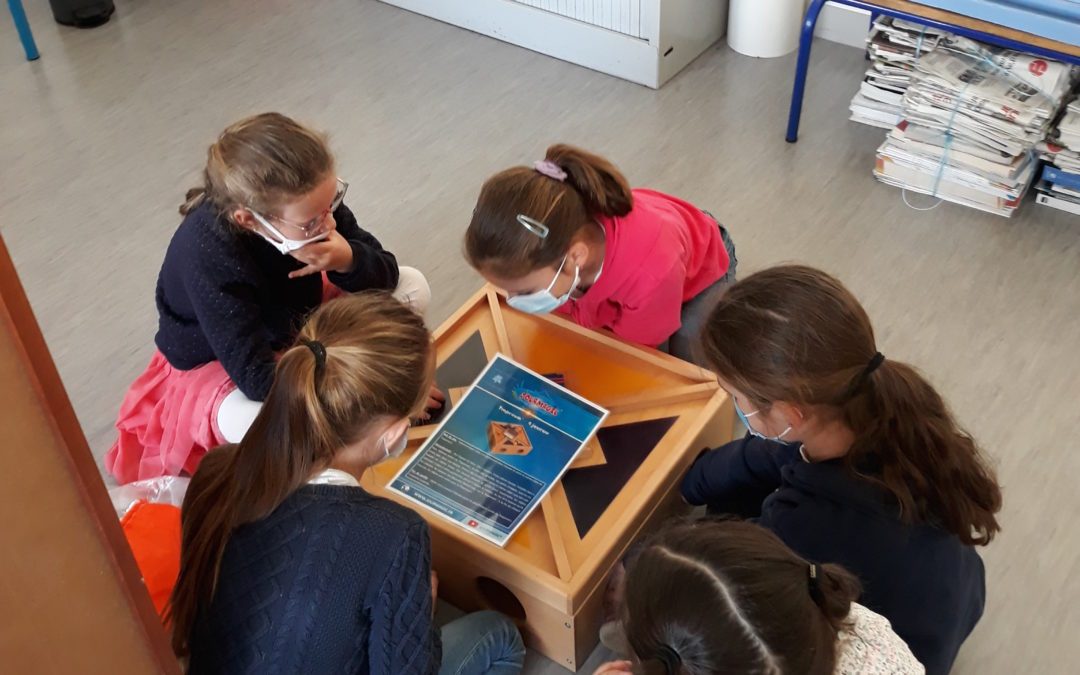 Des jeux en bois à l’ecole